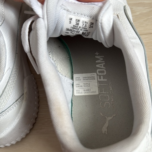 Puma Women's Classic White Sneakers - Picture 4 of 10